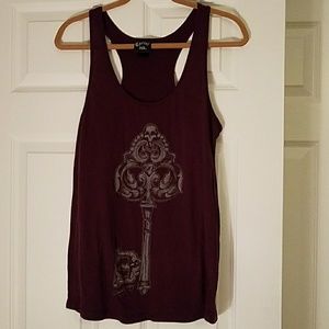 Tank burgundy 2x juniors